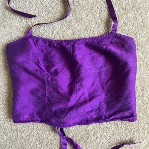 Vintage Guess Silk Corset Top